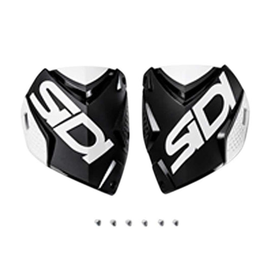 Pair of Crossfire 2 Black & White Shin Plate