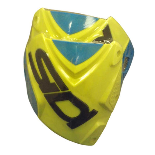 Crossfire 2 Light Blue & Yellow Fluorescent Shin Plate