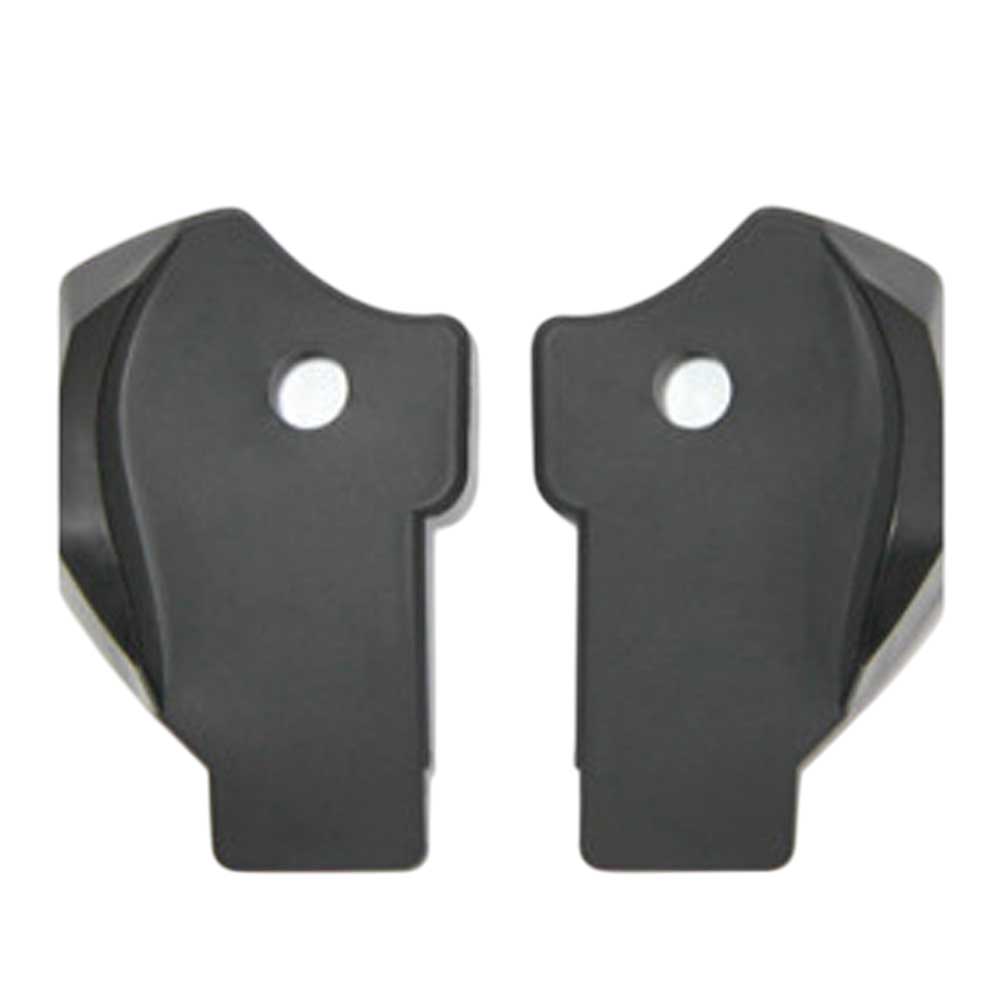 Pair of X-Power Black Buckle Pad