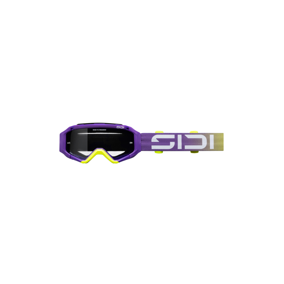 SIDI Violet and Fluo Yellow Gravix Goggles