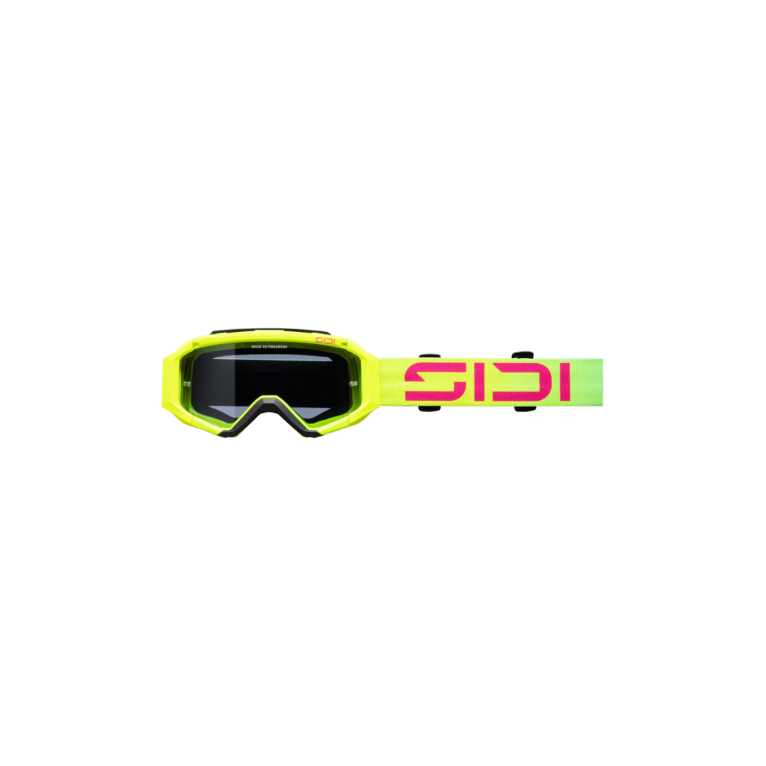 SIDI Fluo Yellow, Green and Grey Smoke Gravix Goggles
