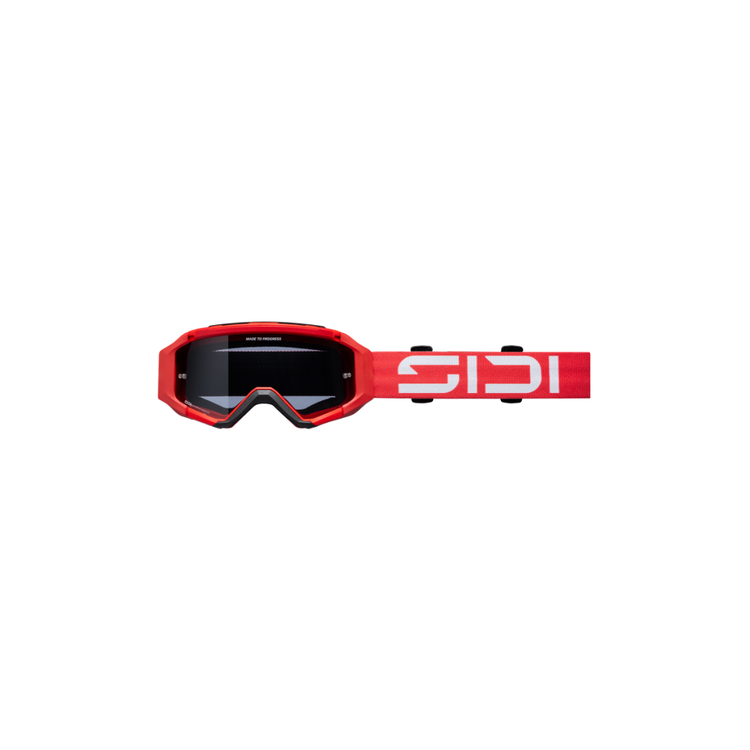 SIDI Red, Black and Grey Smoke Gravix Goggles