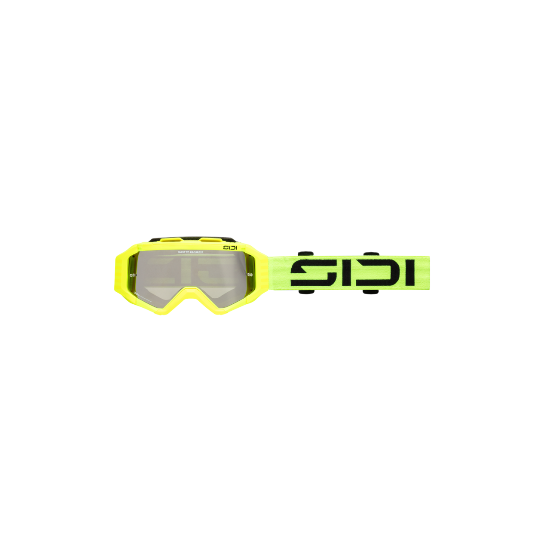 SIDI Fluo Yellow and Silver Fulmen Mirror Goggles