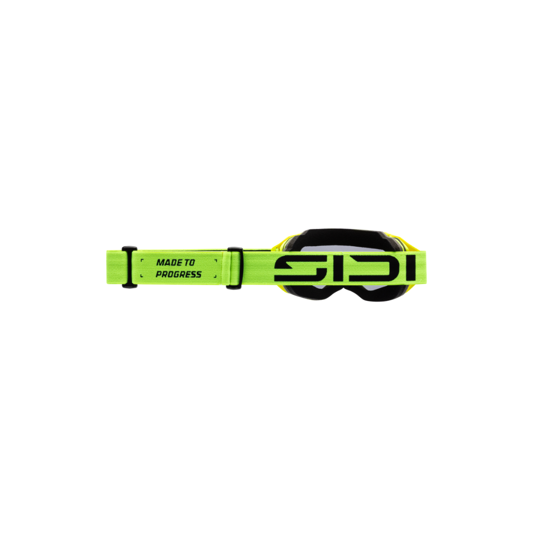 SIDI Fluo Yellow and Silver Fulmen Mirror Goggles