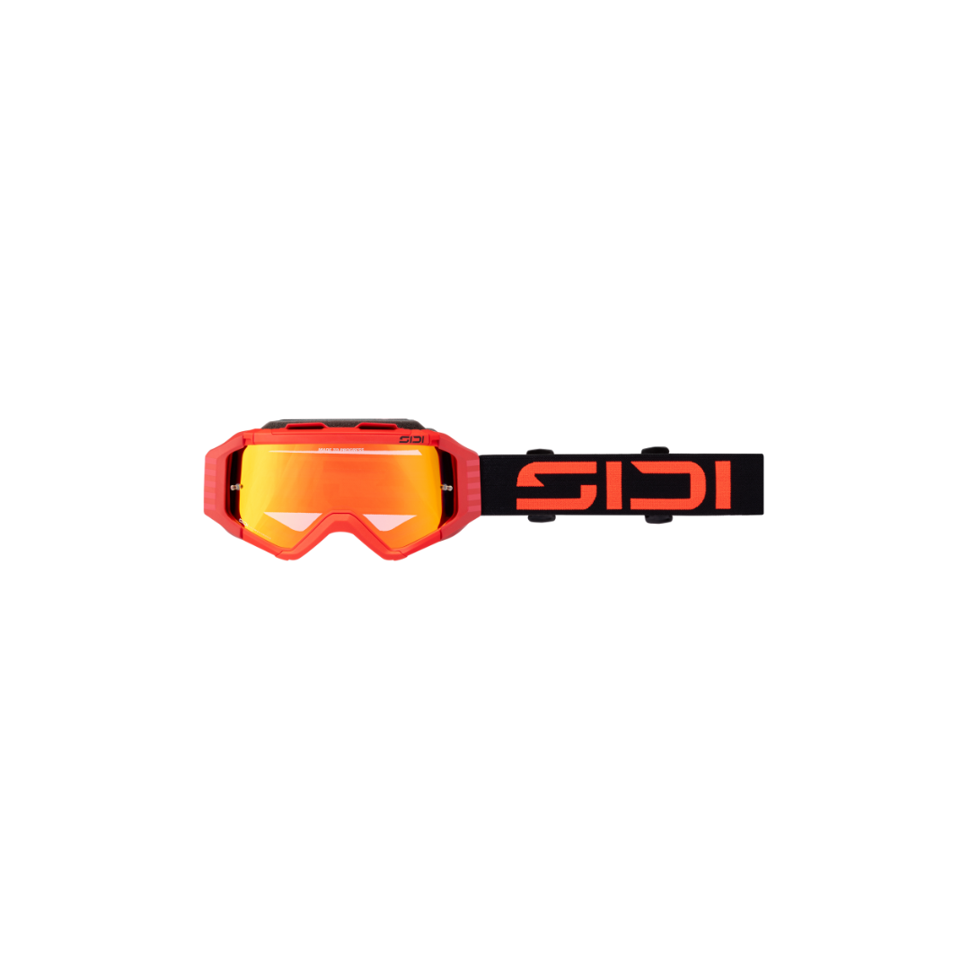 SIDI Red and Black Fulmen Mirror Goggles