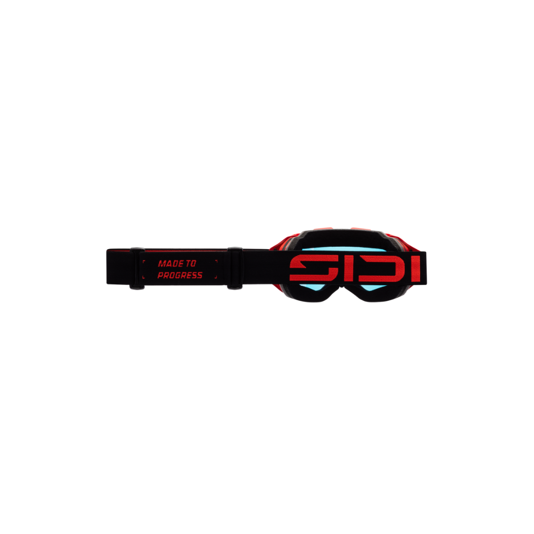 SIDI Red and Black Fulmen Mirror Goggles