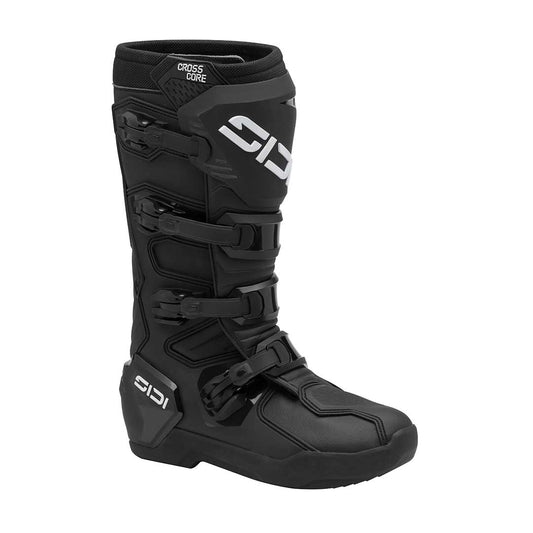 Crosscore Black Motorcycle Boots