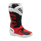 Crosscore Red, Black & White Motorcycle Boots
