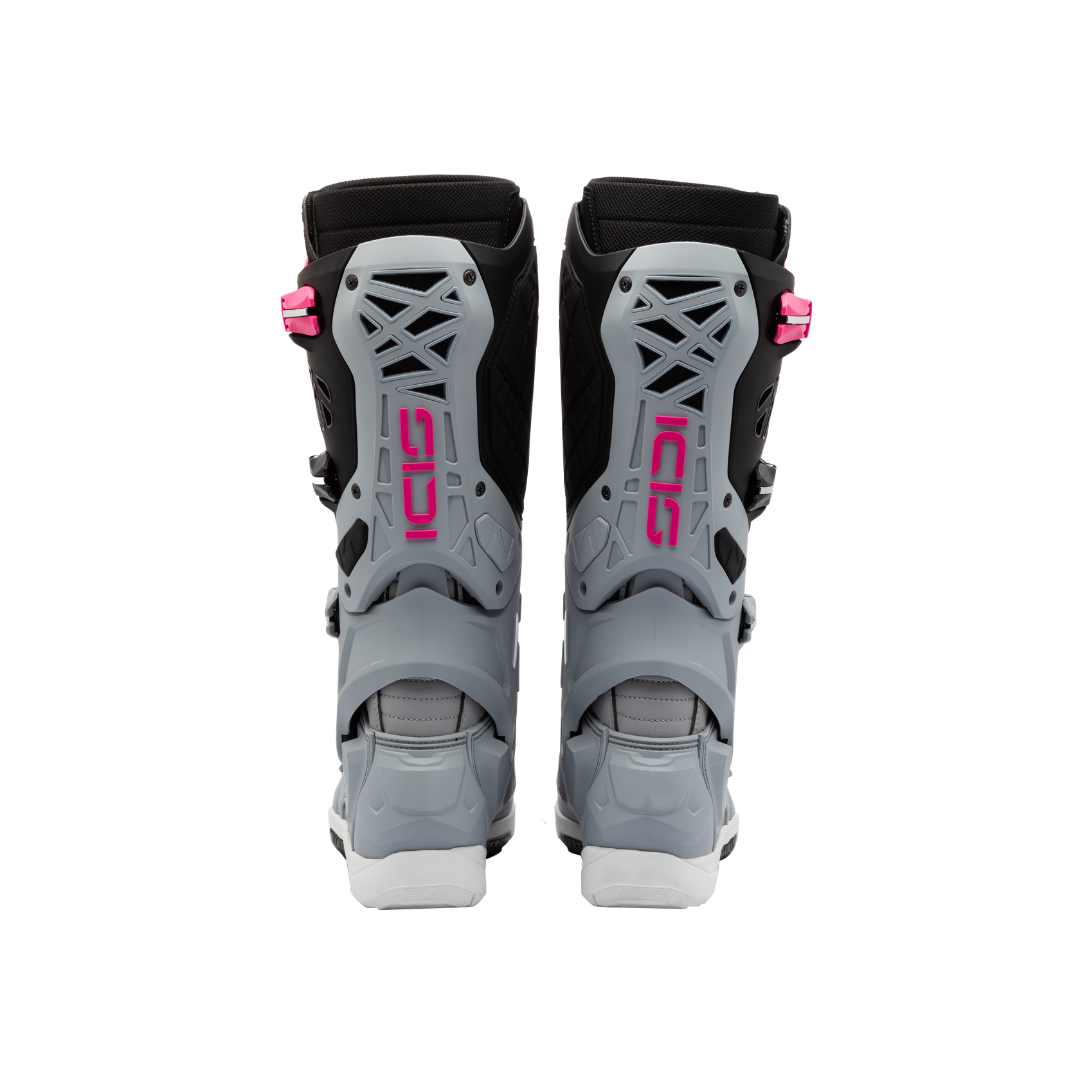 Sidi Crossair X CE Boots Grey/Fluo Pink