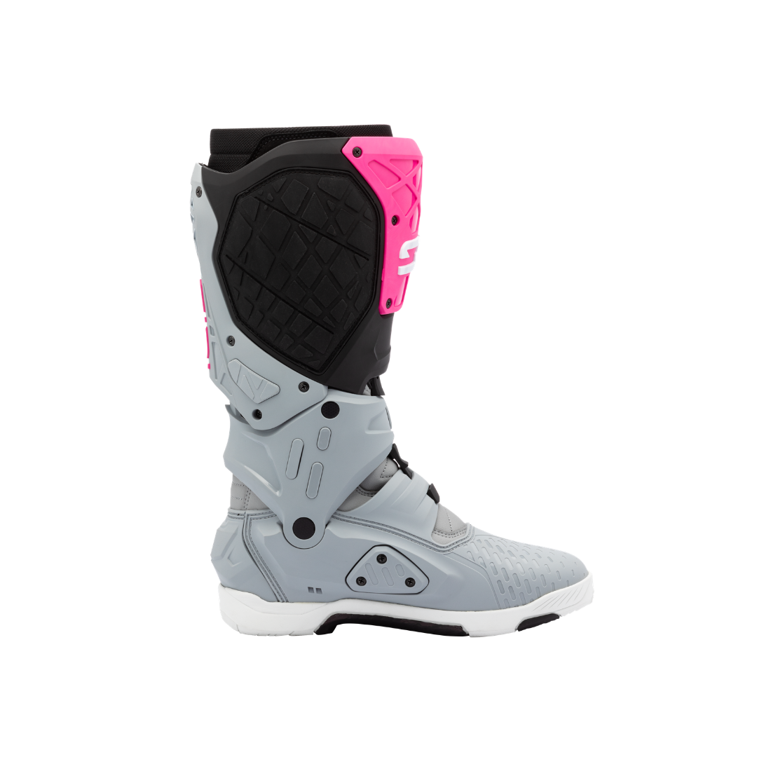 Sidi Crossair X CE Boots Grey/Fluo Pink