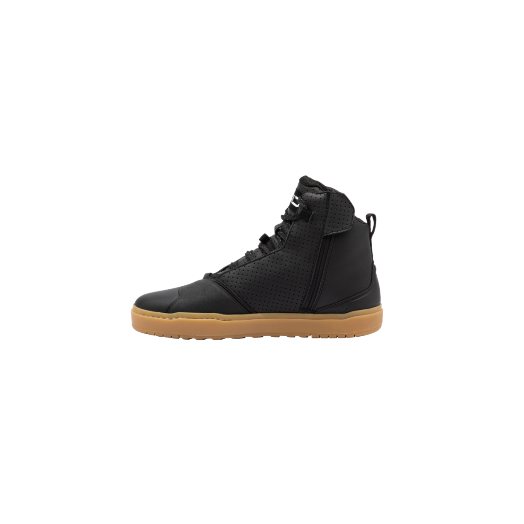 Stryda Dual Black Motorcycle Shoes