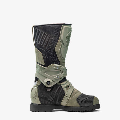 Adventure 2 Gore Military Green Motorcycle Boots