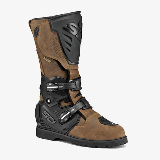 Adventure 2 Gore Tobacco Brown Motorcycle Boots