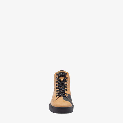Arx WP Brown & Black Motorcycle Trainers