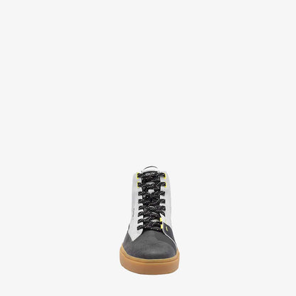 Arx WP Grey & Black Motorcycle Trainers