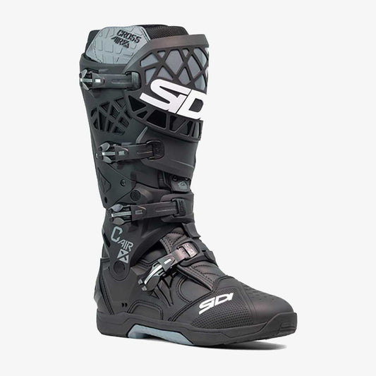 Crossair X Black Motorcycle Boots