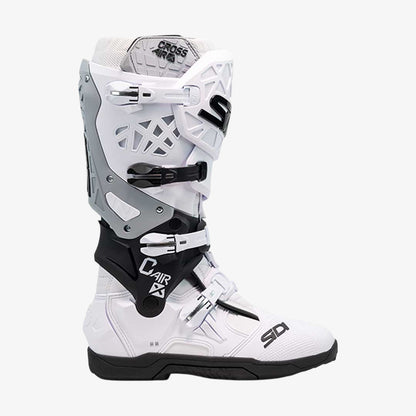 Crossair X White & Black Motorcycle Boots