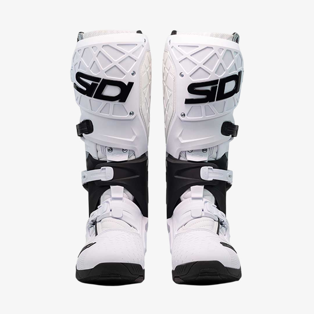 Crossair X White & Black Motorcycle Boots