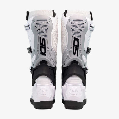 Crossair X White & Black Motorcycle Boots