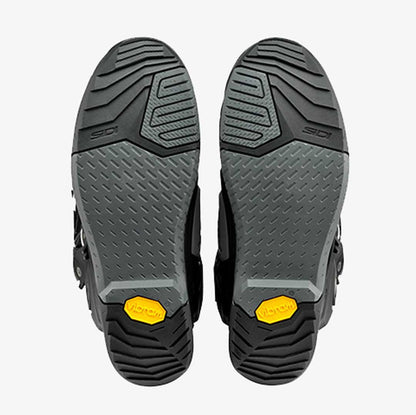 Crossair Black Motorcycle Boots