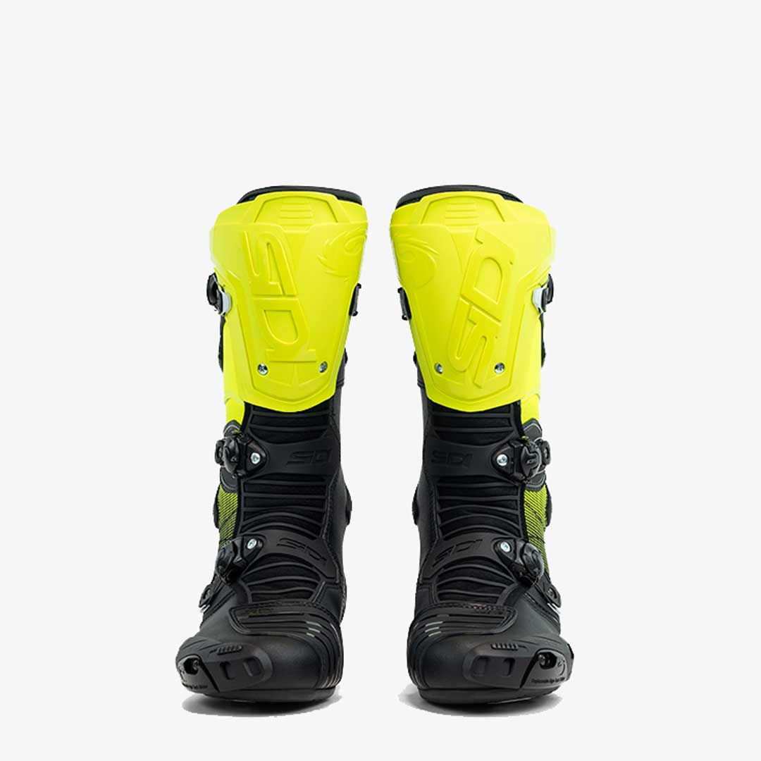 Mag 1 Black & Yellow Motorcycle Boots