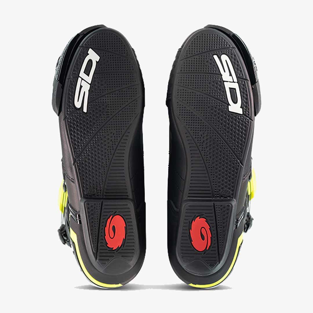 Mag 1 Black & Yellow Motorcycle Boots