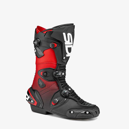 Mag 1 Black & Red Motorcycle Boots