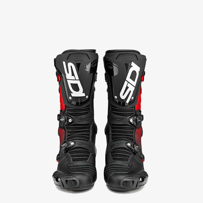 Mag 1 Black & Red Motorcycle Boots