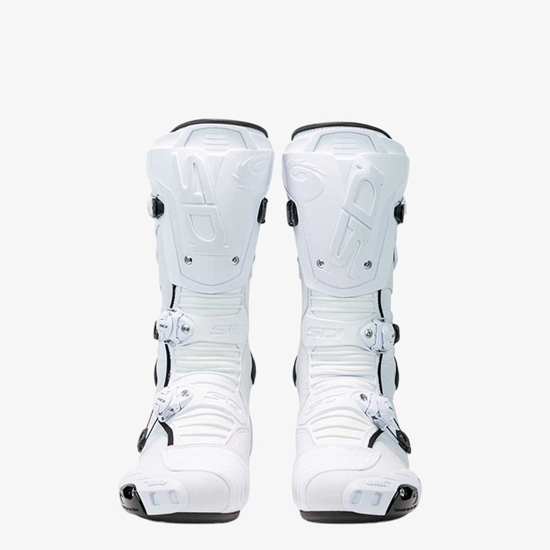 Mag 1 White Motorcycle Boots