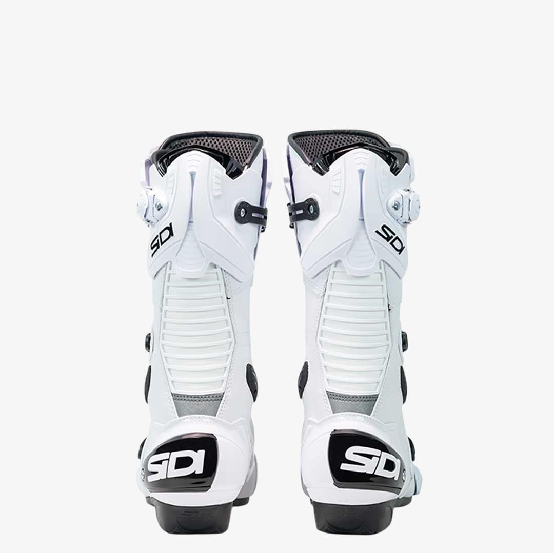 Mag 1 White Motorcycle Boots
