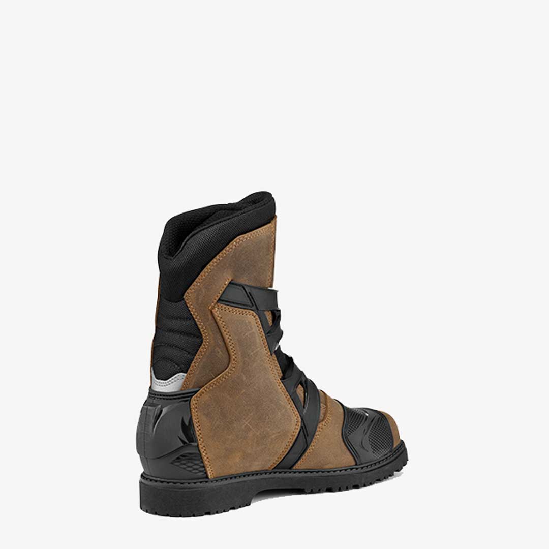 Mid Adventure 2 Gore Tex Tobacco Brown & Black Motorcycle Boots