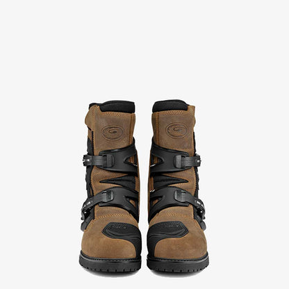 Mid Adventure 2 Gore Tex Tobacco Brown & Black Motorcycle Boots