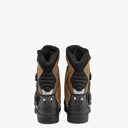 Mid Adventure 2 Gore Tex Tobacco Brown & Black Motorcycle Boots