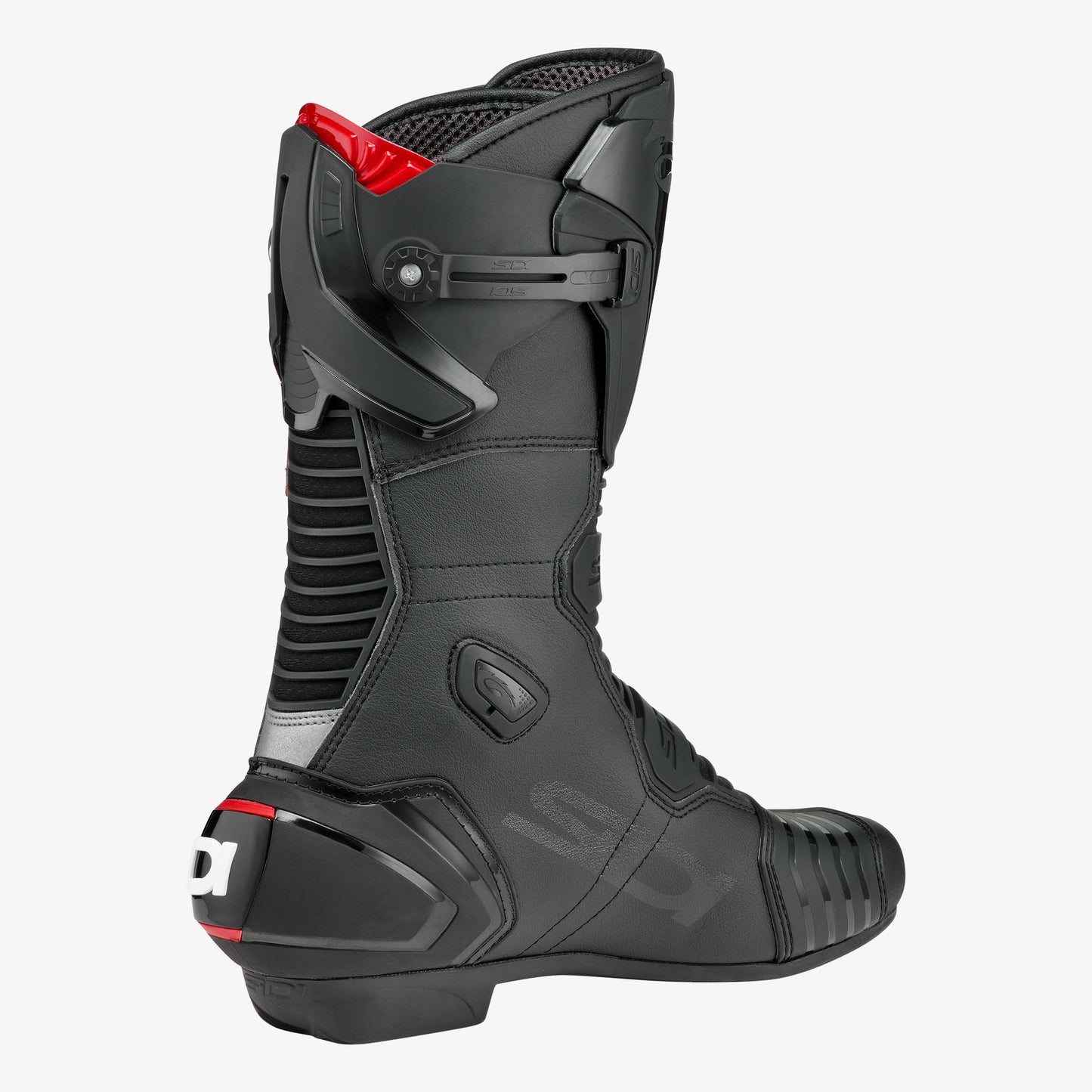 Mag 1 Black & Red Motorcycle Boots