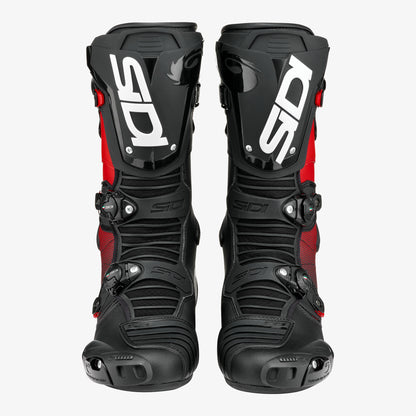 Mag 1 Black & Red Motorcycle Boots