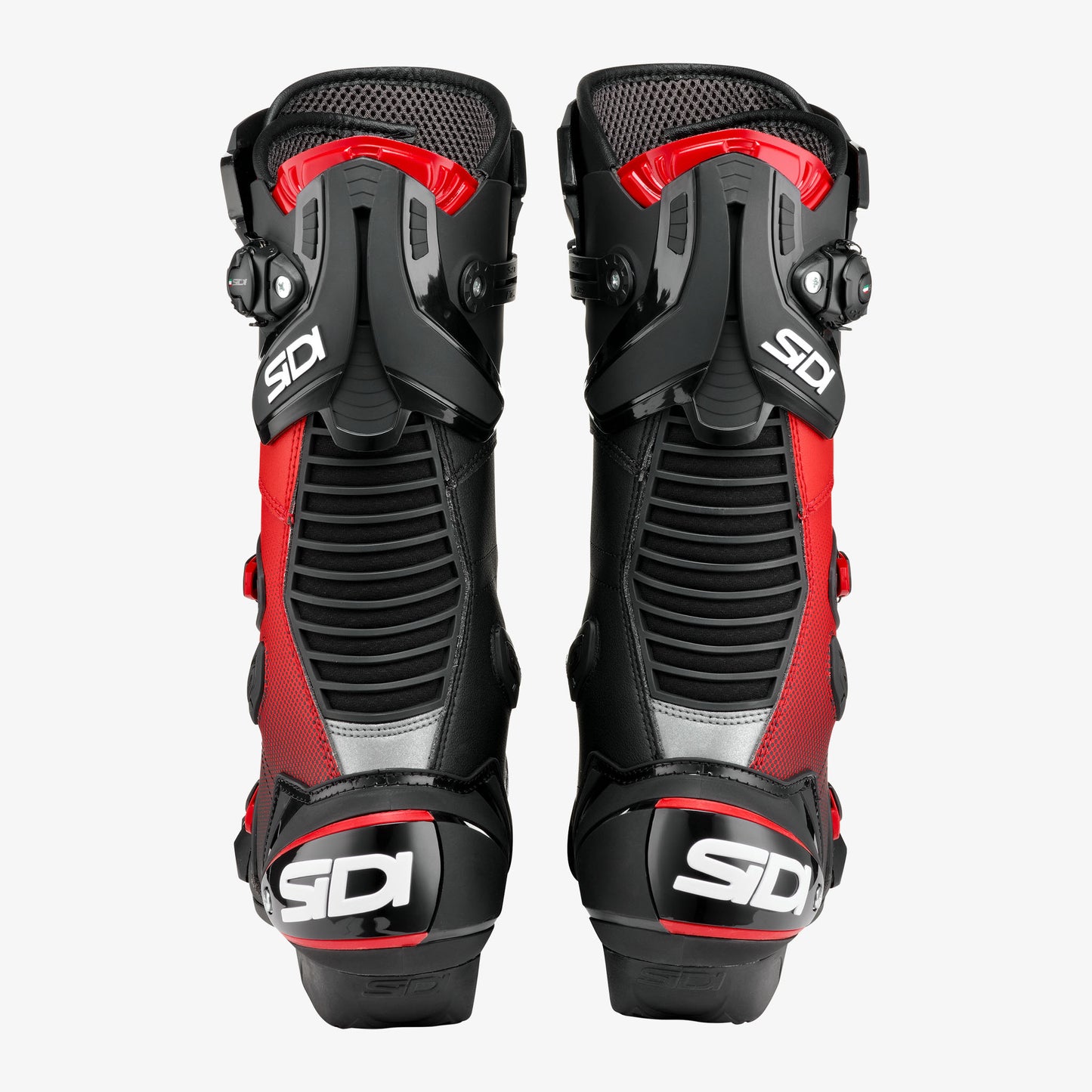 Mag 1 Black & Red Motorcycle Boots