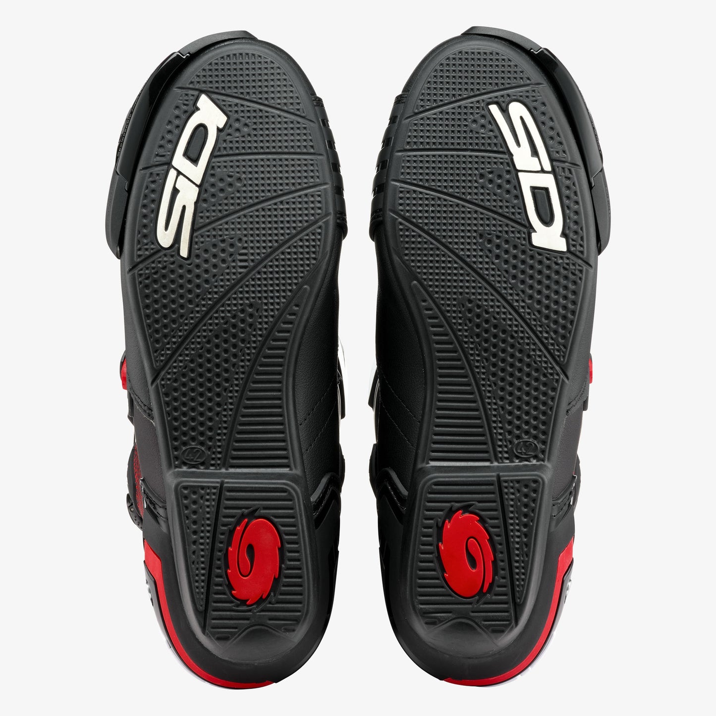 Mag 1 Black & Red Motorcycle Boots