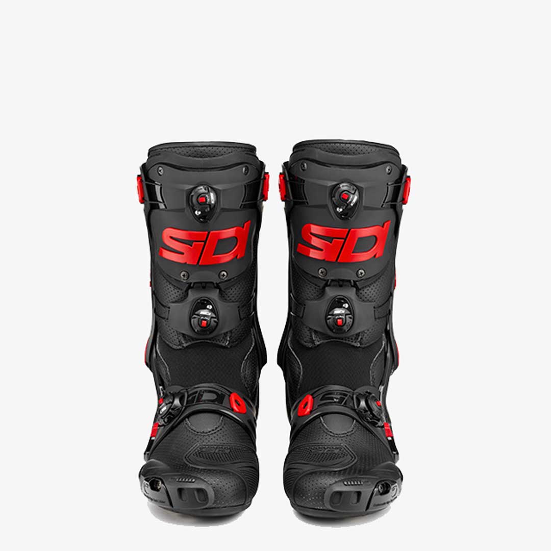 Rex Air Black & Red Motorcycle Boots