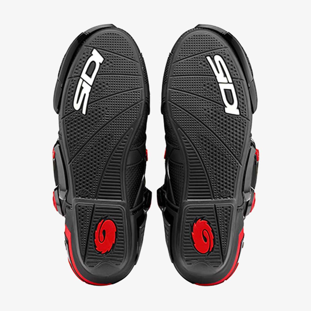 Rex Air Black & Red Motorcycle Boots