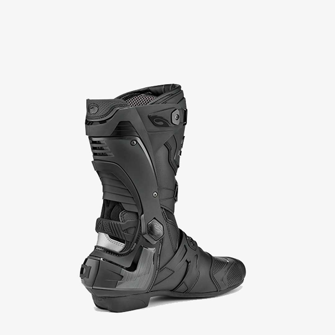 Rex Black Motorcycle Boots