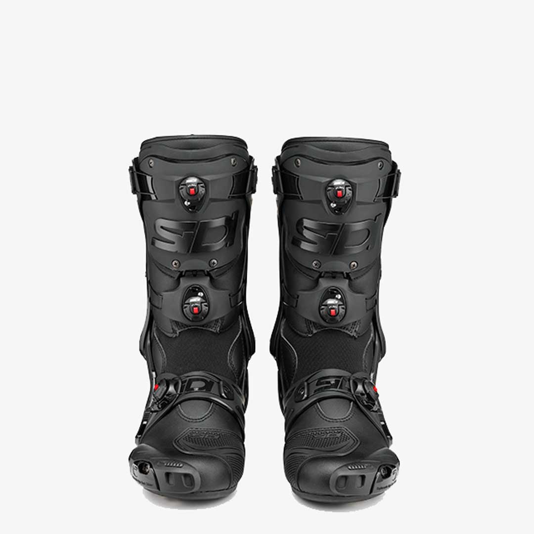 Rex Black Motorcycle Boots