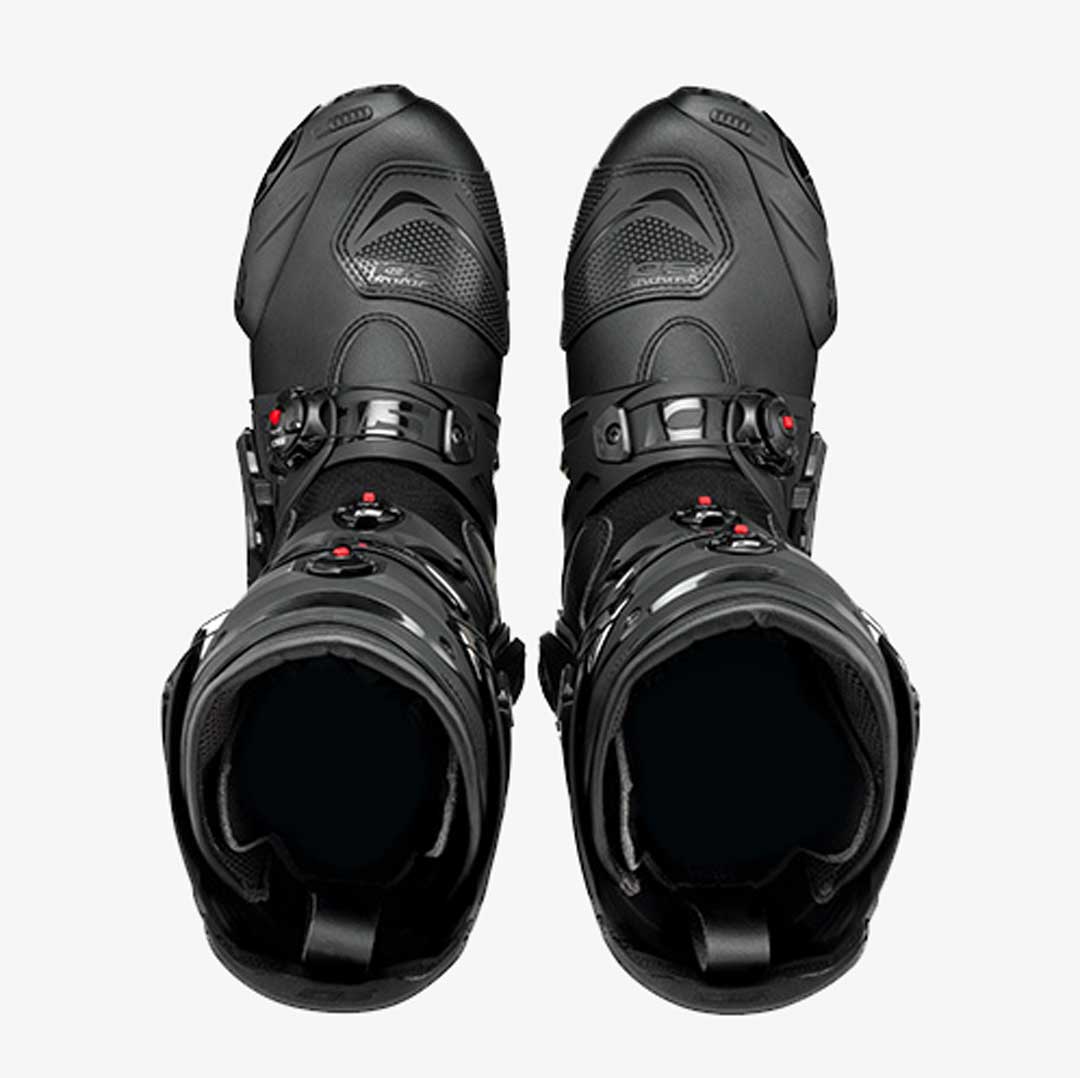 Rex Black Motorcycle Boots