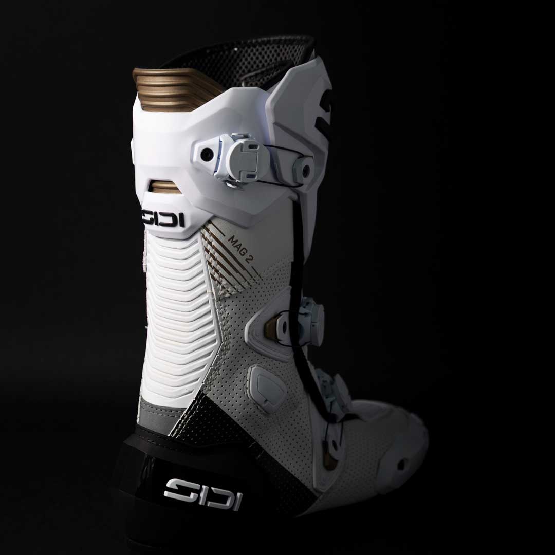 Mag 2 Air White & Black Motorcycle Boots UK – Sidi UK