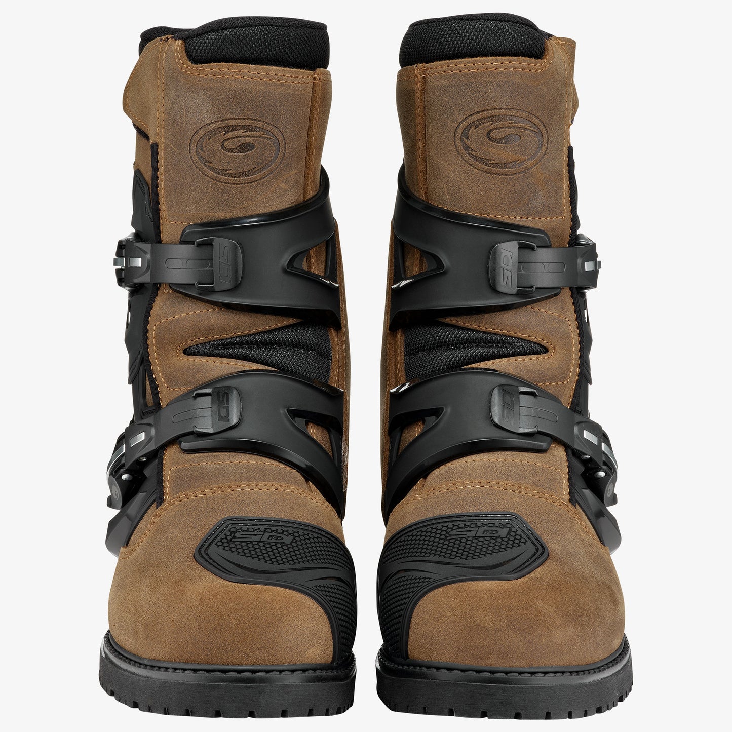 Mid Adventure 2 Gore Tex Tobacco Brown & Black Motorcycle Boots