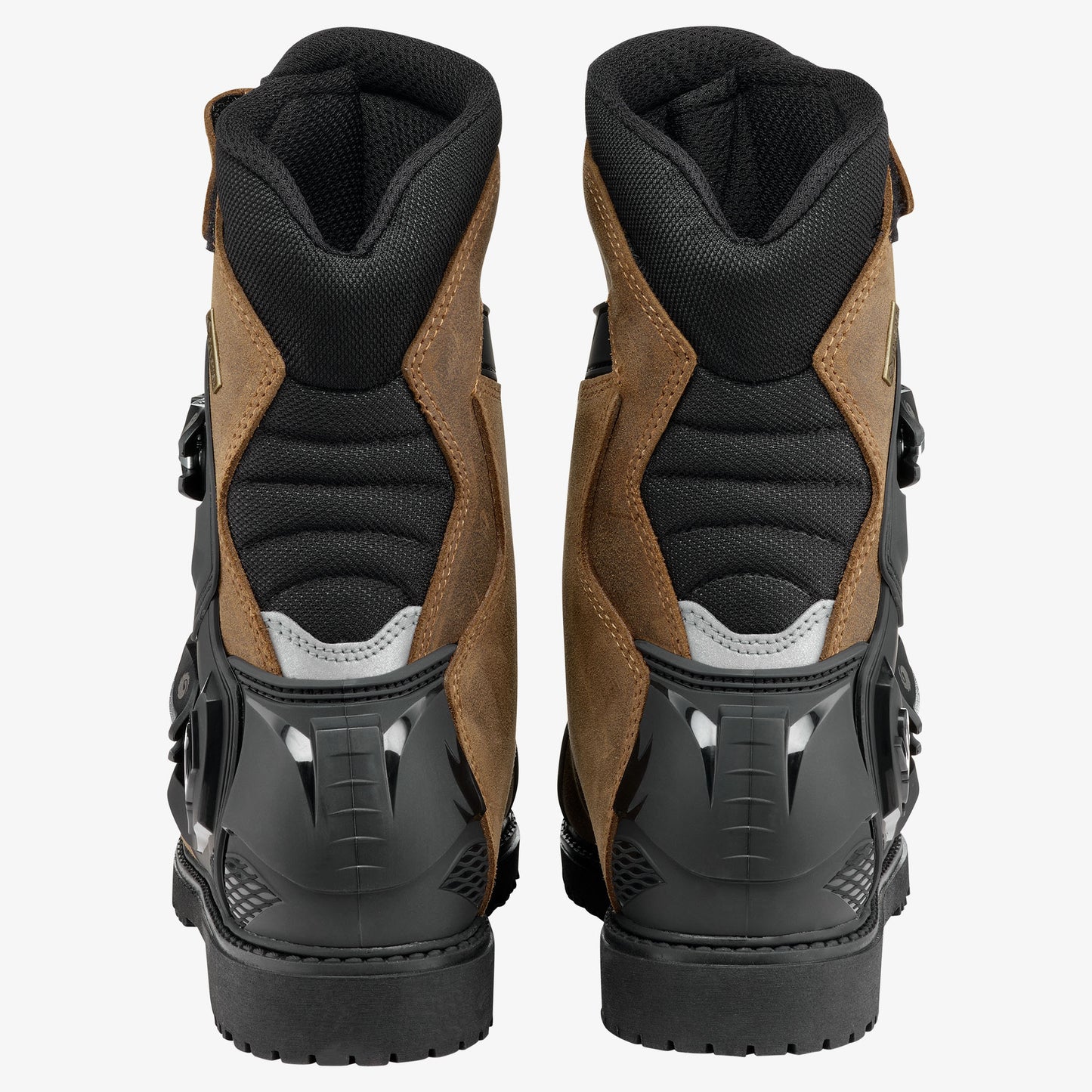 Mid Adventure 2 Gore Tex Tobacco Brown & Black Motorcycle Boots