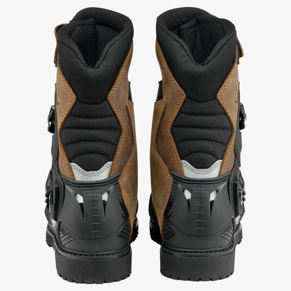 Mid Adventure 2 Gore Tex Tobacco Brown & Black Motorcycle Boots