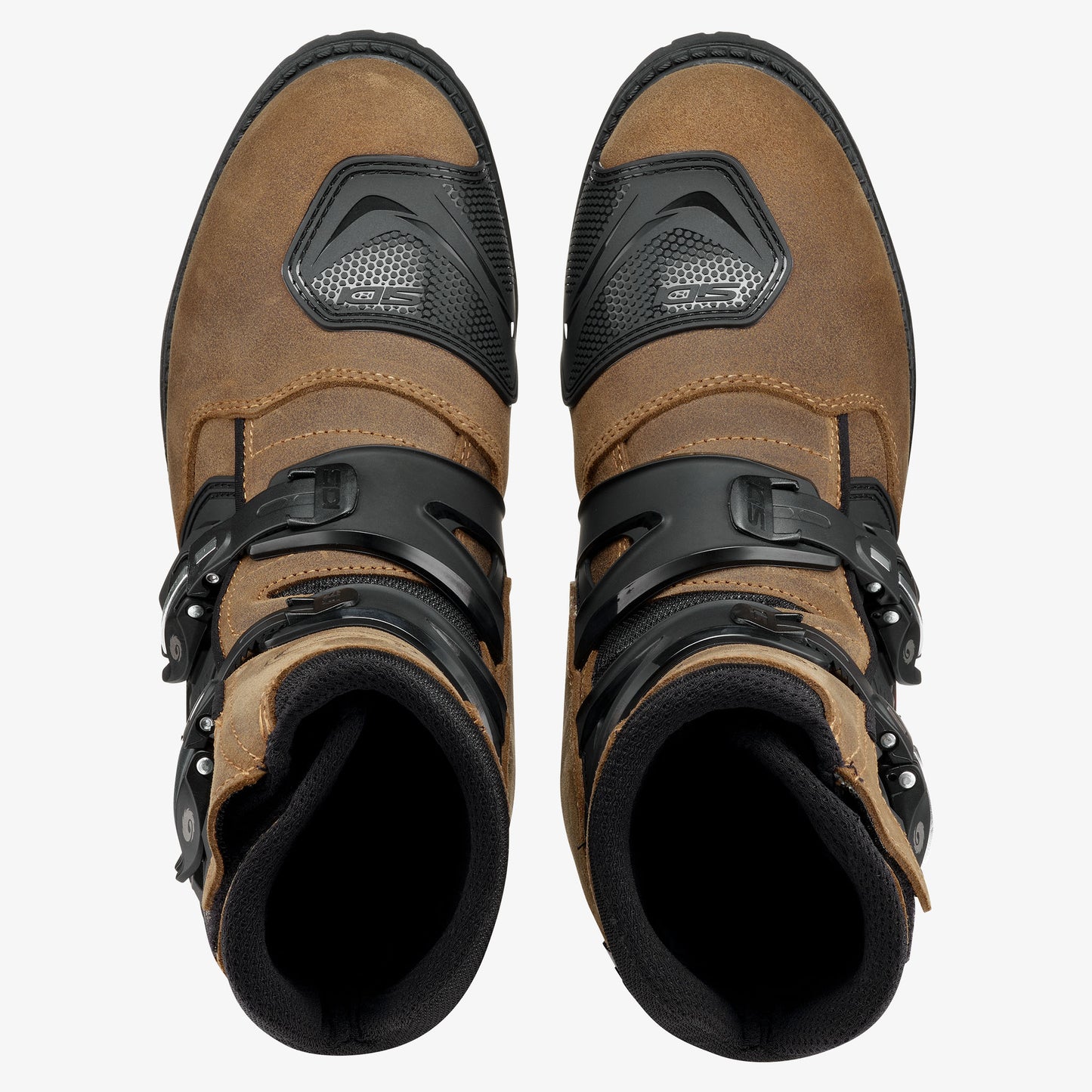 Mid Adventure 2 Gore Tex Tobacco Brown & Black Motorcycle Boots