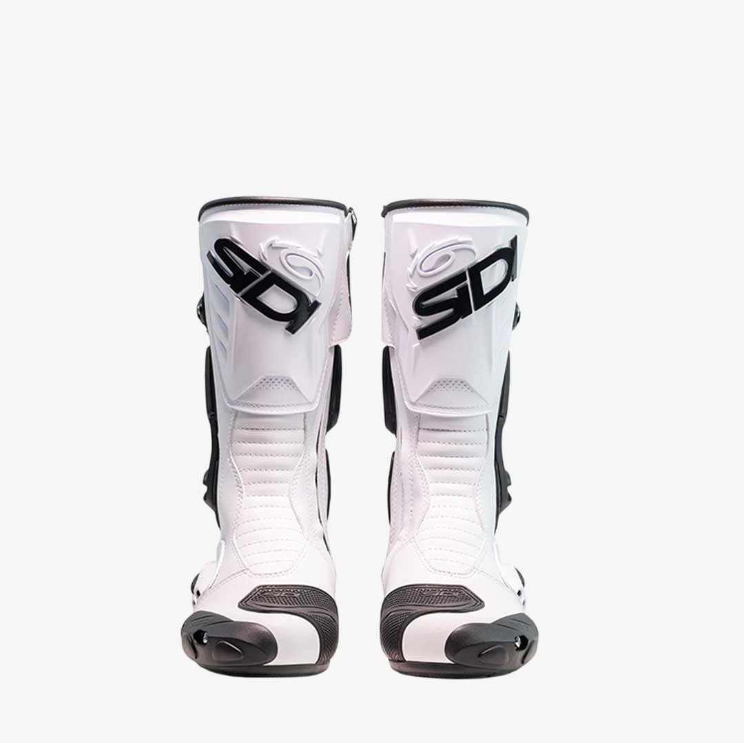 Vertigo 2 White & Black Motorcycle Boots