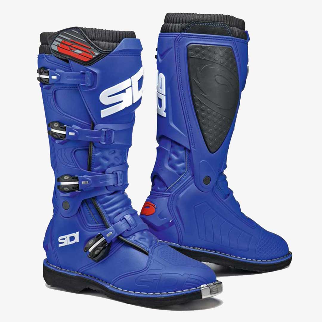 X-Power Blue Motorcycle Boots