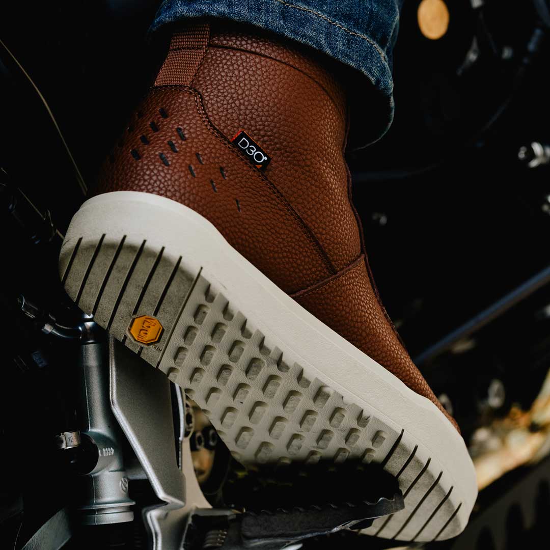 vibram grip sole on sidi trainer